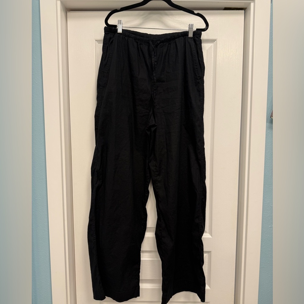Athleta Black Wide Leg Pants